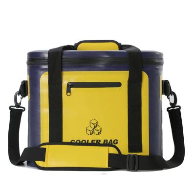 China Customizable 30 Box Factory Lunch Bag Waterproof Insulated Outdoor Cooler Bag Waterproof Soft Cooler Bag for sale