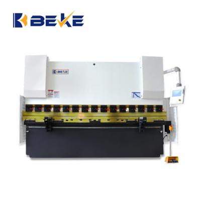 China Hotels TP10 System Hydraulic Press Brake Wc67y 125t 3200mm Sheet Metal Bending Machine For 4mm Steel for sale