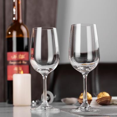 China New classic/postmodern maker straight hair part wedding lead-free transparent wine glass for sale