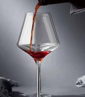 China Viable (IH) 650ml High Quality Luxury Crystal Glass Tasting Burgundy Cup Copas De Red Wine Crystal Mug for sale