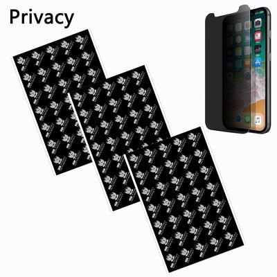 China Material For Slitter Supply Good Quality TPU Spy Privacy Screen Protector Wholesale Anti Privacy Screen Protector for sale