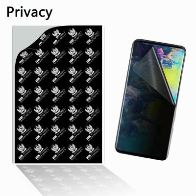 China Material For New Soft Matte Privacy TPU Full Covered Cutter Cut Film Anti-scratch Screen Protector HD For Front And Back Cover for sale