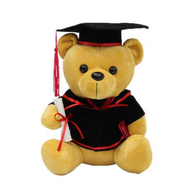 China Custom Dress Teddy Bear Stuffed Plush Toy Graduation Gifts for Graduation Gifts for sale