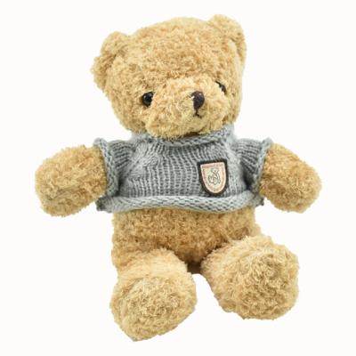 China Custom Promotion Soft Toys Teddy Bear Wholesale Stuffed Plush Cute With Sweater Clothes Teddy Bear Plush Toys for sale