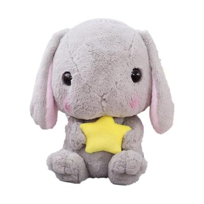 China Hot Plush Toy Bunny Long Ear Color Stuffed Bunny Animal Plush Bunny Soft Promotion Sale Easter Bunny Toy for sale