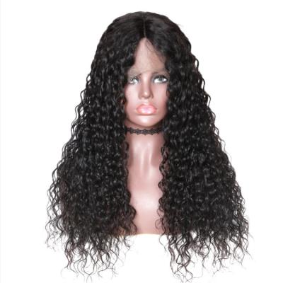 China St Factory Price Swiss Lace Frontal Wig 13X6 Hd Pre Plucked Brazilian Hair Wig With Color Women Hair Deep Curly 100% Wig for sale