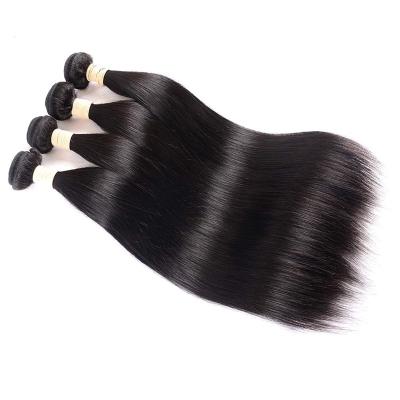 China Straight Human Hair 100g Bundle Double Drawn Virgin Virgin Hair Superb Silky Straight Mink Raw Unprocessed Hair Weave Double Wave for sale