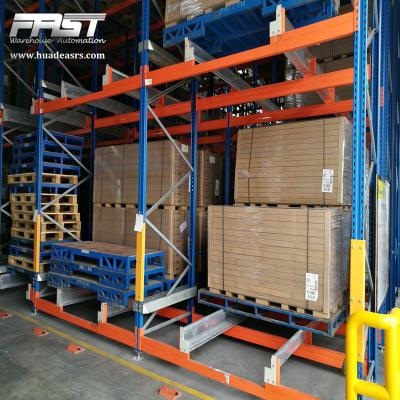 China Corrosion Protection Semi-automatic Warehouse Heavy Duty Radio Storage Shuttle Racking System for sale