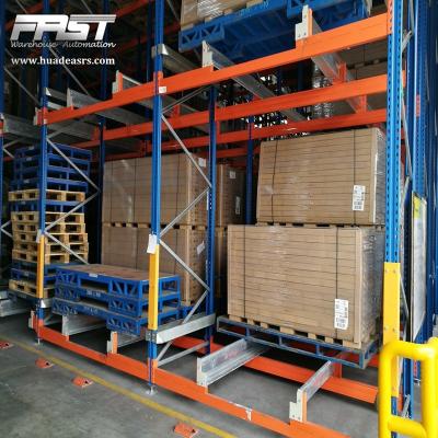 China Corrosion Protection Automated Warehouse Storage System Radio Pallet Runner Shuttle Rack for sale