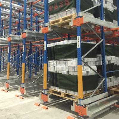 China Corrosion Protection CE , ISO Certification Radio Shuttle Racking System For Heavy Duty Warehouse for sale