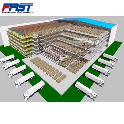 China Automatic warehouse aerial surveillance radars for e-commerce distribution center 1500kg (2000 optional) for sale