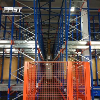 China Automatic Corrosion Protection Expandable Warehouse Air Surveillance Radar Storage Racking System With U-turn Stacker Crane for sale