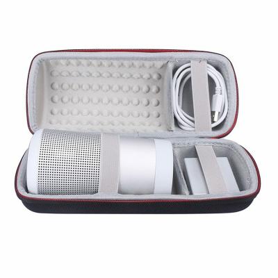 China Nylon+EVA+velvet Customized Travel Custom Audio Bag Soundlink Rotate Hard EVA Speaker Case for sale