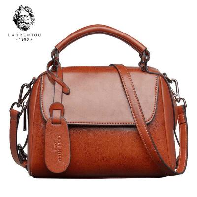 China LAORENTOU Fashion Women Simply Crossed - Body Bag for Mother's Day Gift Travel Handbag Lady Chain Shoulder Messenger Bag Solid Color Small for sale