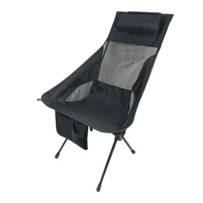 China Customized Ultralight Portable Oxford Easy-Carry Folding Camping Fishing BBQ Beach Chair Ultralight Aluminum Back Chair for sale