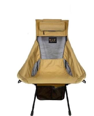 China Wholesale High Back Camping Chair Portable Beach Chair Easy-carrying China Supplier for sale