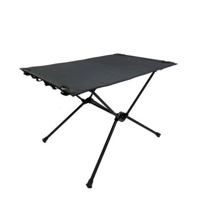 China Portable Outdoor Waterproof Folding Table Desk Aluminum Alloy Easy-Carry Foldable Table For Camping Picnic for sale