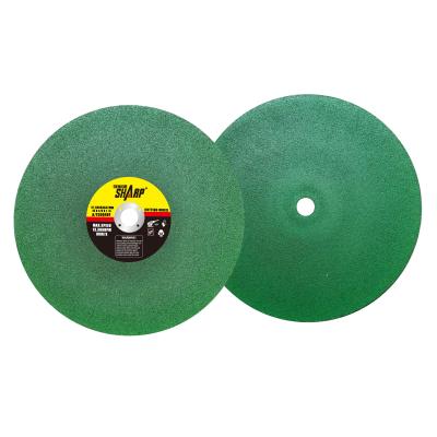 China Professional 16 Inch Green Metal Cutting Discs Suitable for Stainless Steel INOX and Metal Precision Cutting for sale