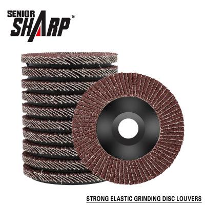 China Hot Sale Abrasive Tools Shutter Wheel Flap Disc for Metal Stainless Steel Polishing for sale