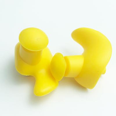 China 2022 Hot Sale Eco-friendly Soundproof Waterproof Reusable Sports Sleeping Swimming Silicone Earplugs for sale