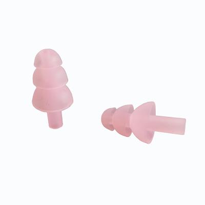 China Factory Direct Selling Sleep Noise Canceling Silicone Swimming Earplugs Waterproof Ear Plugs Safety Ear Plugs For Sleep OEM for sale