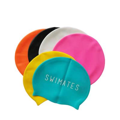 China Waterproof Durable Eco-friendly Personalized Waterproof Swim Covers Silicone Swim Cap Silicone Swim Cover For Unisex for sale