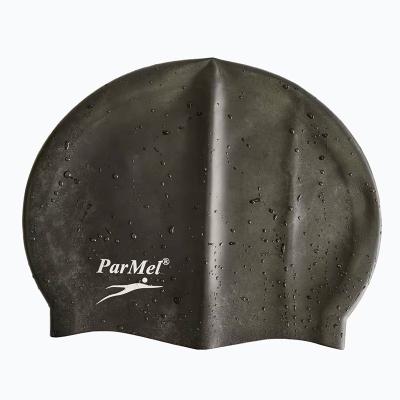 China Factory Wholesale High Quality Silicone Swim Cap Flat Cap Eco-friendly Durable Waterproof With Custom Printed LOGO for sale