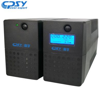 China Computer / Mini Device 800VA / 480W Home UPS Manufacturer From China With LCD Or LED Display for sale