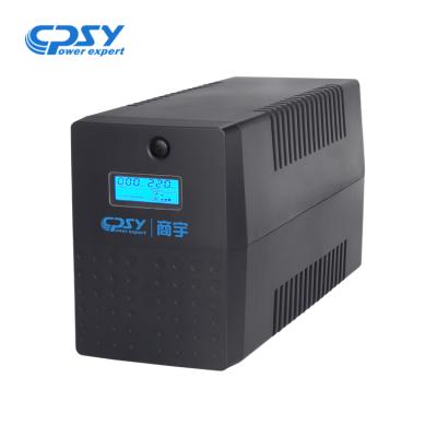 China High Quality1000VA 1500VA 2000VA COMPUTER Modified Sine Wave Offline Digital UPS For Computer for sale