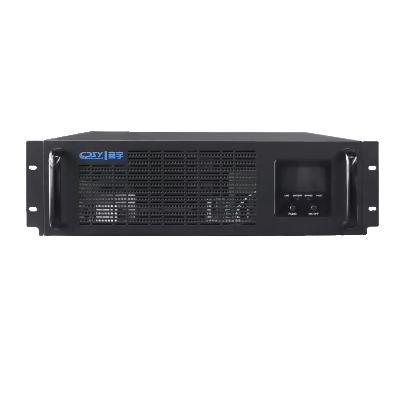 China Security/Monitoring/Alarm Rack Mount 1kVA High Frequency Online UPS With Built-in Battery For Generator Room for sale