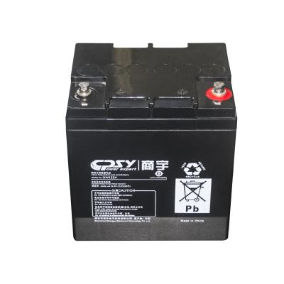 China Power Tools 12V 24Ah Valve Regulated Lead Acid Battery For UPS Solar System for sale