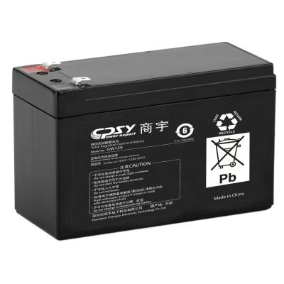 China UPS system valve regulated lead acid maintenance free seal 6 gfm 12v 9ah ups battery for sale