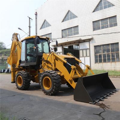 China Construction worksÂ   Brand YQ30-25 2.5 Ton Wheel Top Engine Four Wheel Compact Loader Articulated Backhoe End Loader For Sale for sale