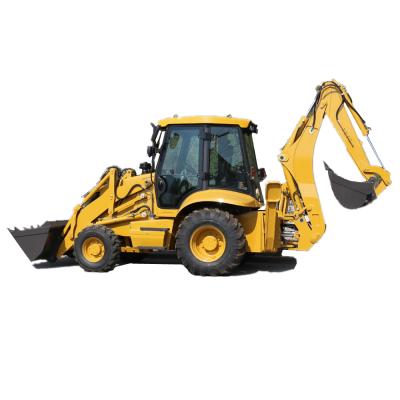 China Construction worksÂ   Top Brand YQ388T High Configured 4x4 Backhoe Excavator Loader 2.5 Ton Compact Wheel Loader For Sale In China for sale