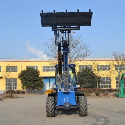 China Construction worksÂ   New Design Articulated Front End Wheel Loader 1500 Kg Telescopic Cat Boom Loader For Sale In Europe for sale