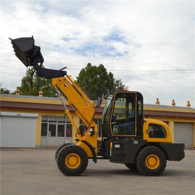 China Construction worksÂ   Low Price Articulated Small Wheel Loader 1.8ton Telescopic Boom Loader With Custom Attachments for sale