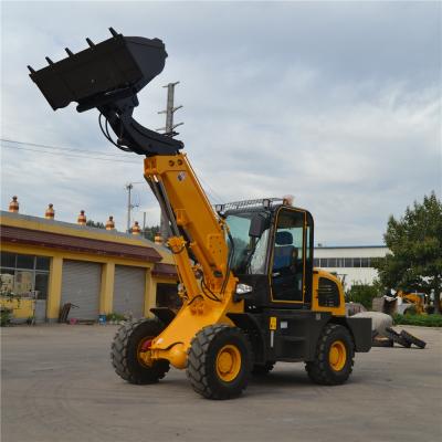 China Construction worksÂ   Factory direct drive four-wheel mini wheel loader TL1800 articulated telescopic boom loader for sale in Australian for sale