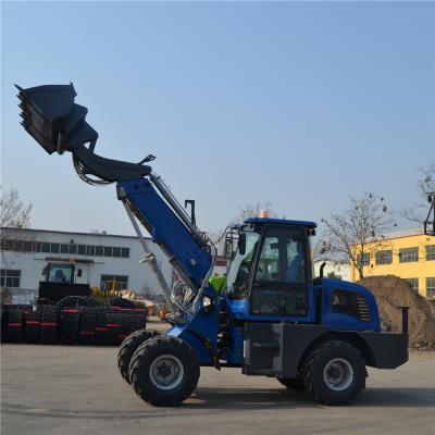 China Construction worksÂ   Cheap 4x4 wheel loader TL1500 mini articulated telescopic loader for sale in Europe for sale