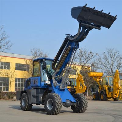 China Construction worksÂ   Cheap TL1500 Articulated Telescopic Boom Wheel Loader With Custom Attachments In UK for sale