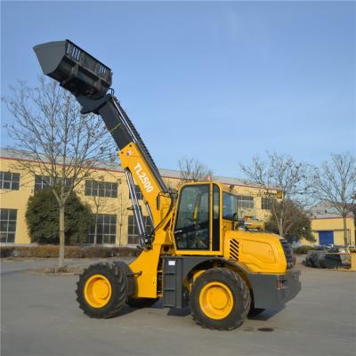 China Construction worksÂ   Multi Functional Articulated Telescopic Boom Mini Wheel Loader 2 Ton Wheel Telescopic Boom Loader Brand New Telescopic Loader for sale