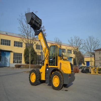 China Construction worksÂ   New Design Forklift Telehandle Loader Telescopic Agricultural Wheel Loader Full Hydraulic Wheel Loader for sale