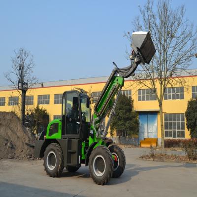 China Construction worksÂ   Telescopic Loader Type Small Electric Mini Electric Loader Battery Operated Skid Steer Loader For Farm Use for sale