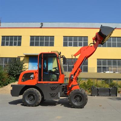 China Hot Selling Machinery Repair Shops 2021 1.5 Ton Mini Loader ZL15 Compact Front End Wheel Loader With Quick Hitch In Europe for sale