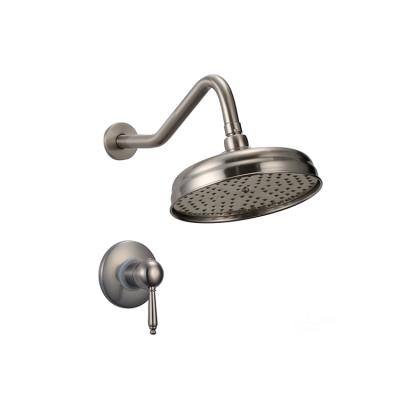 China Thermostatic Faucets Hot Selling Bathtub Bathroom Shower Faucet Set Wall Mounted for sale