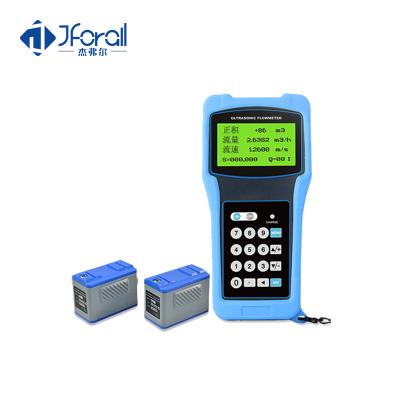 China Portable Clamp On Ultrasonic Flow Meter With LCD Display ABS Material for sale