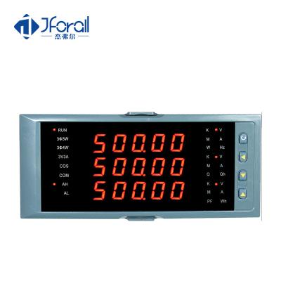 China Smart Integrated Digital Voltmeter Display Three Phase Analog Output for sale