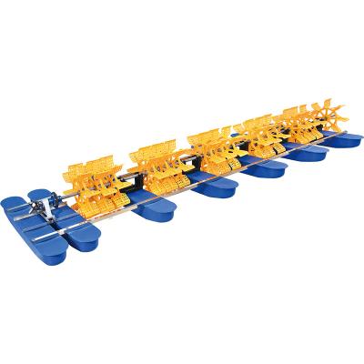 China Diesel motor paddle wheel aerator, long arm paddle wheel aerator for sale