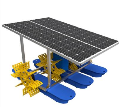 China Solar aerator fish pond aerator paddlewheel aerator zu verkaufen