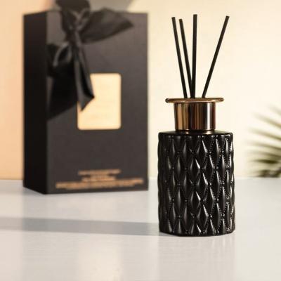 China Home Dekorative Reed Diffuser Flasche 50 ml Hexagon Aromatherapie Glasflaschen zu verkaufen