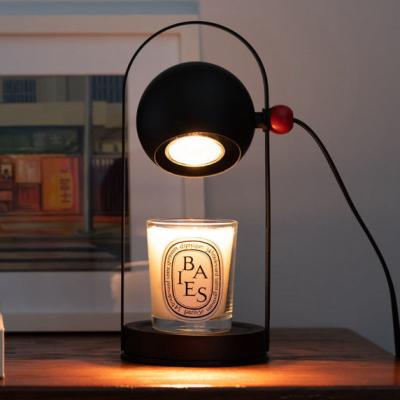 China Adjusting Candle Warmer Lamp Indoor Luxury Bedroom Metal Aroma Melts Warmer for sale